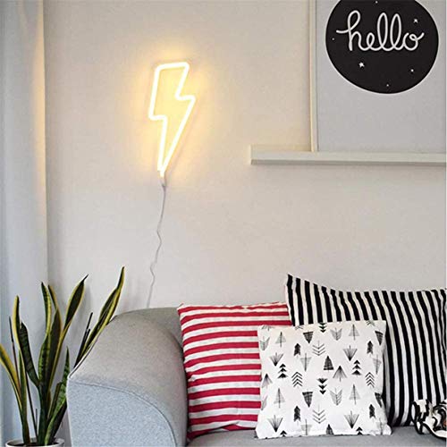 Luce Notturna Al Neon,Luce Decorativa a LED, Decorazione Della Parete per Natale, Festa di Compleanno, Camera dei Bambini, Decorazione Della Festa Nuziale (bianco caldo)