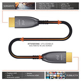 Cavo HDMI Fibra Ottica 4K da 10 Metri  – Cavo Sottile Adatto a Lunghe distanze