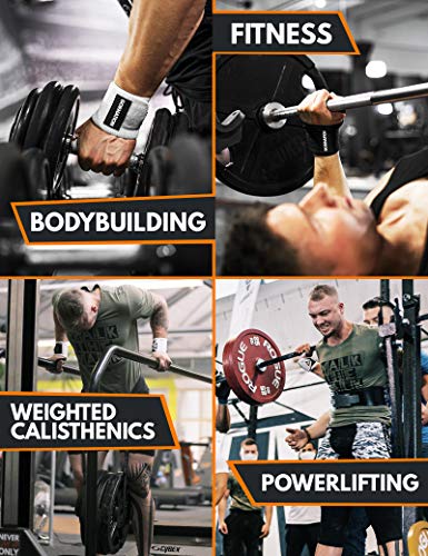 Straps Per Sollevamento Pesi A Forma Di 8 - Nere - Foto 5