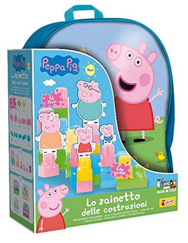 Peppa Pig Zainetto Costruzioni Baby 36 Pezzi