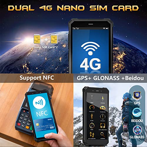 Rugged Smartphone IIIF150 H2022, IP68/69K Octa Core Android 11
