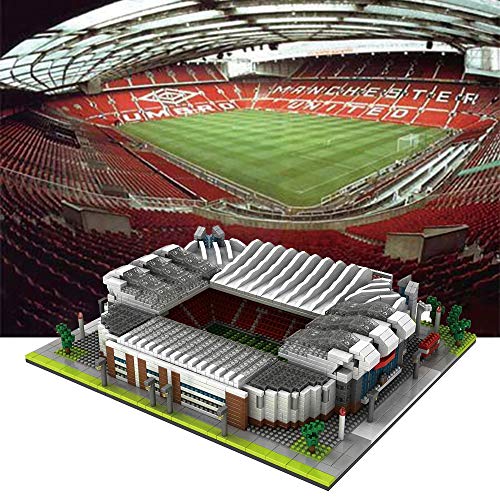 Atomic Building Manchester United Old Trafford Stadio. Modello da assemblare con nanoblocchi. più di 3800 Pezzi - Eccomi OnLine