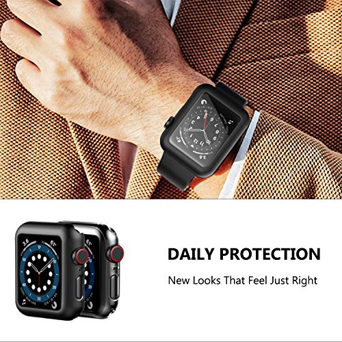 Cover Apple Watch Series 6/SE/Serie 5/Series 4 con Vetro Temperato 44mm