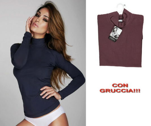 MAGLIA INTIMA DONNA MANICA LUNGA LUPETTO JADEA - Eccomi OnLine