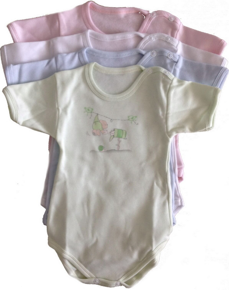 BODY NEONATO MEZZA MANICA TERMOCOTONE MARCA PASTELLO - Eccomi OnLine