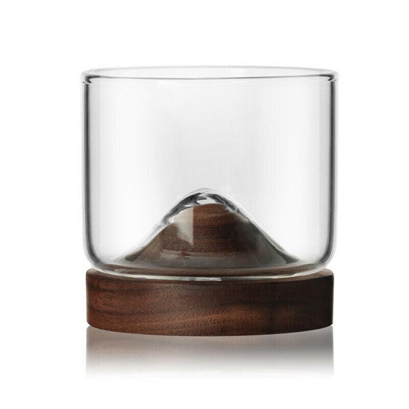 New Bicchiere Da Whisky Vetro Piccolo Stile Giapponese Montagna - Eccomi OnLine