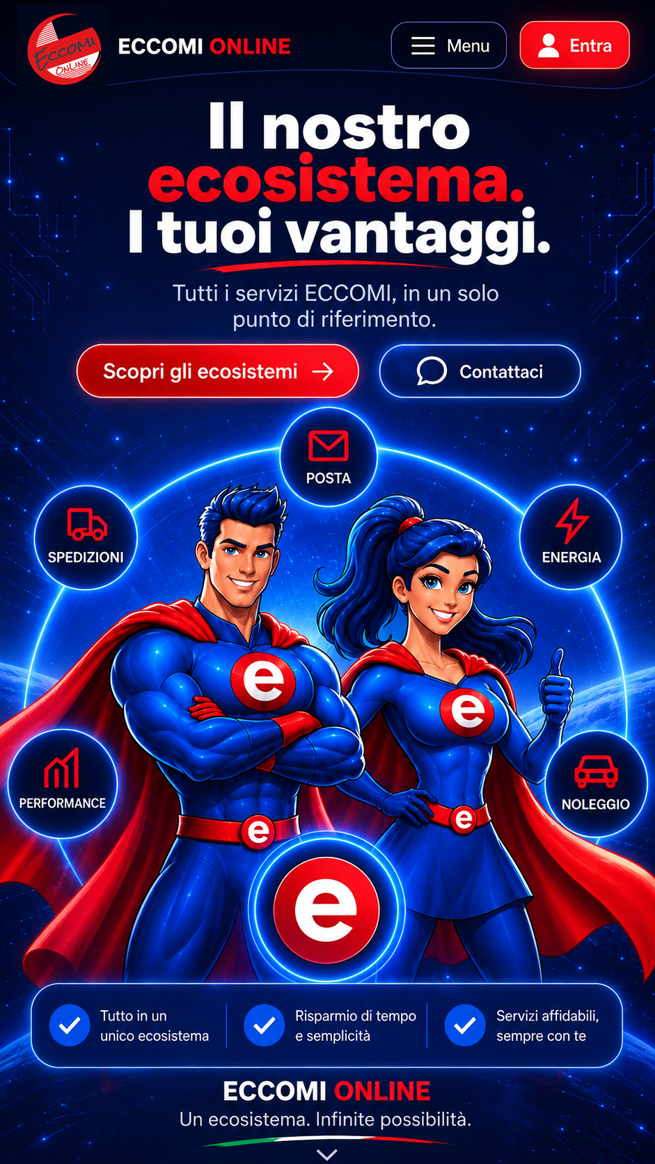 ECCOMI ONLINE — ECCOMI con un clic.