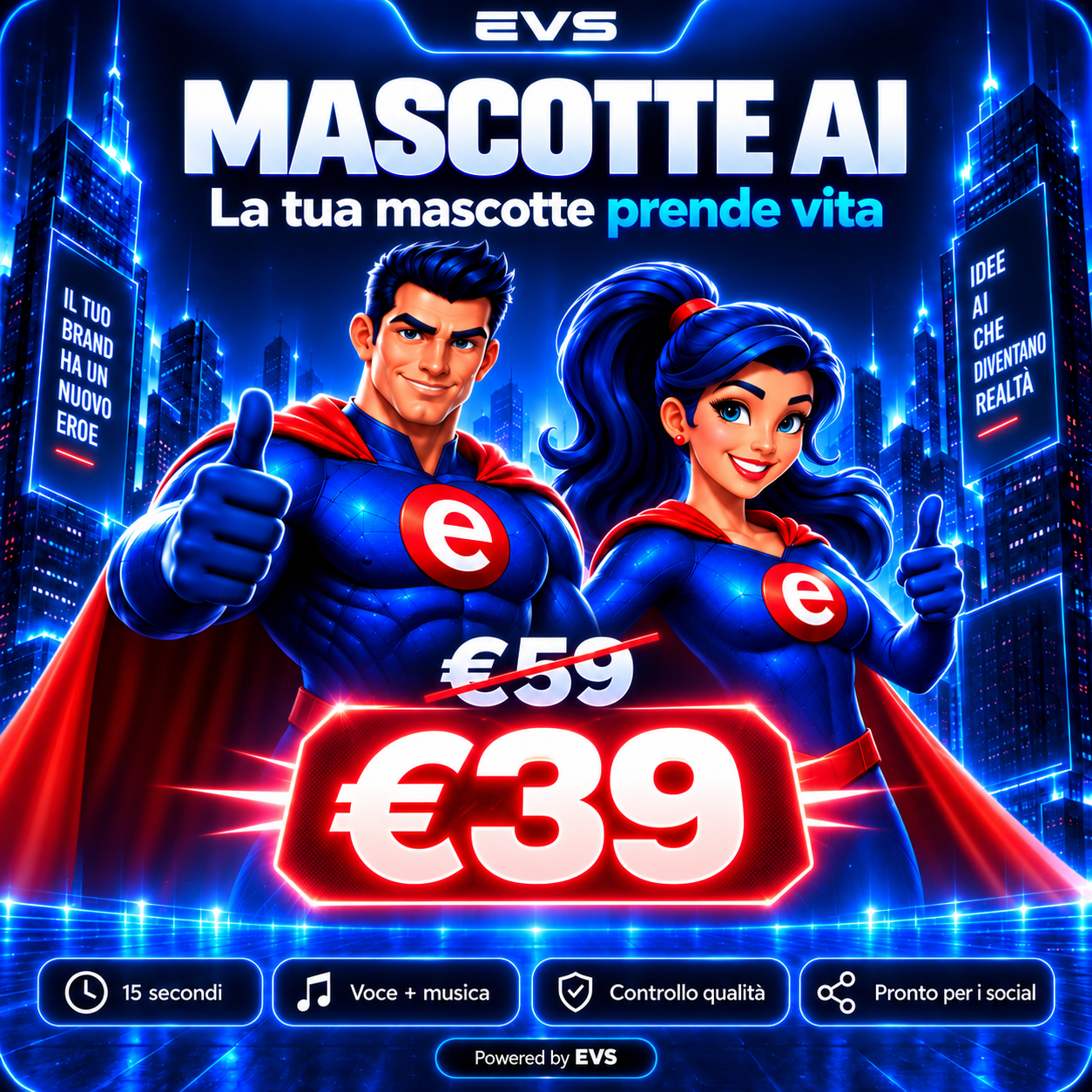 ECCOMI MASCOTTE AI